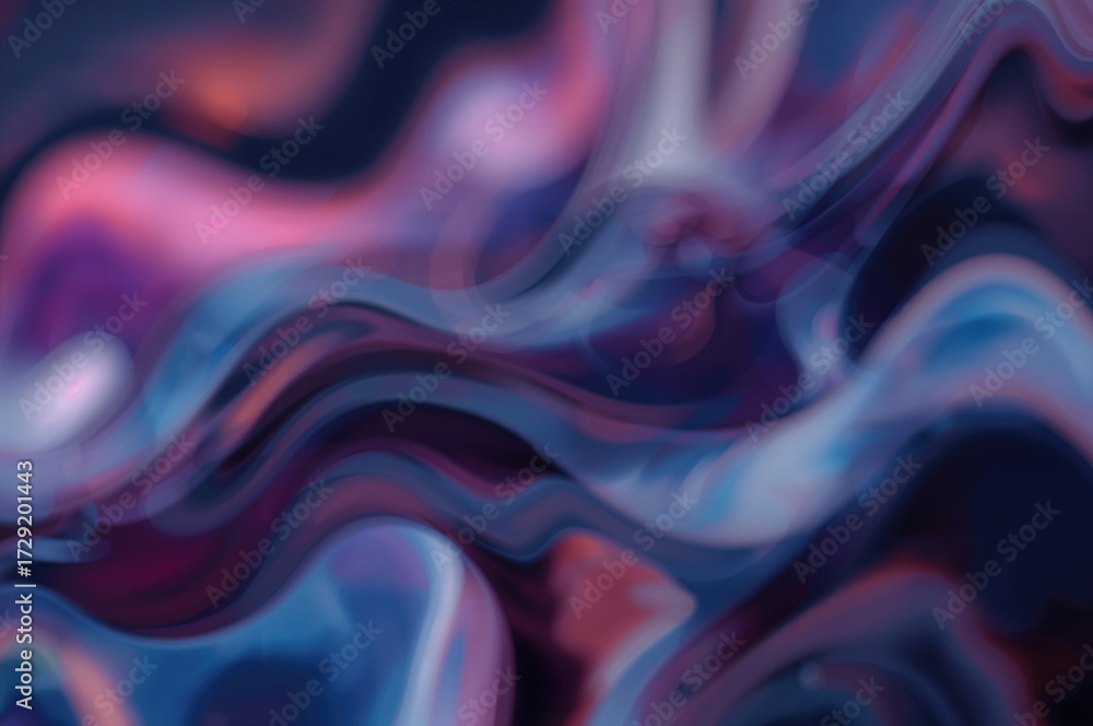 Obraz premium Blurred abstract waves with a 16:9 horizontal layout