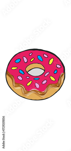 colorful donuts 