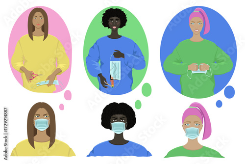 Unfortunately, people are wearing masks more and more often, but at the same time, everyone dreams of getting rid of them as quickly as possible