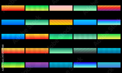 Abstract gradient background with blue rectangles