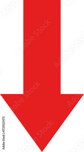 Free Download red arrow down - GFXLoad