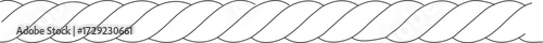Strong, durable rope pattern for secure binding and industrial applications, symbolizing strength and connection in a clean, graphic design