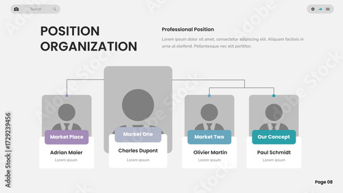 Organizational Chart Infographic