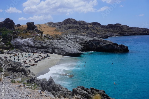 view of the coast of crete