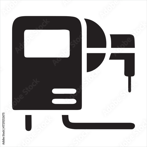 Vector, illustration, Silhouette , logo Sticker , design, of Dailey Uses instruments 