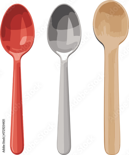 wooden kitchen utensils