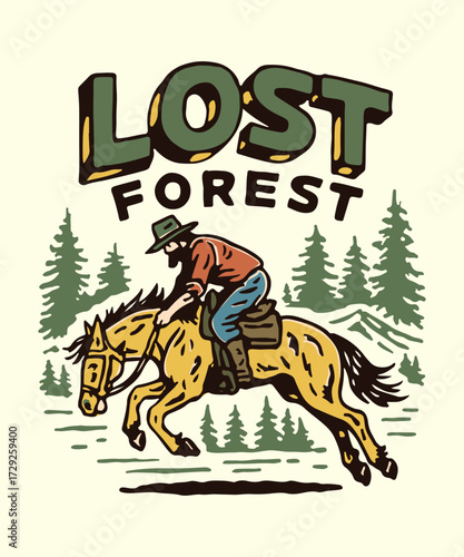 design vintage retro tshirts with handdrawn illustrations and outdoor clothing