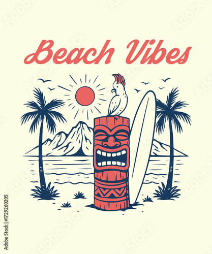 design vintage retro tshirts with handdrawn illustrations and outdoor clothing