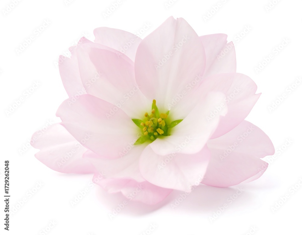 Fototapeta premium Delicate pale pink blossom