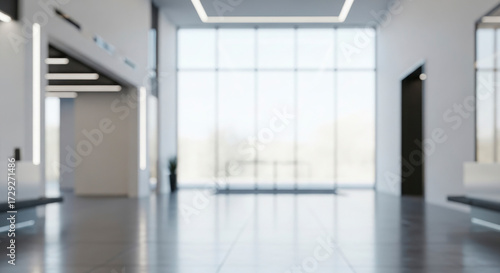 Modern Office Building Lobby Interior Design