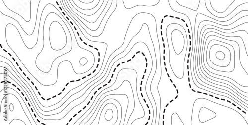 Topographic contour map. Vector cartography illustration. Topography and geography map grid abstract backdrop. Business concept. Fish Fillet Texture, Salmon fillet texture, fish pattern. paper texture