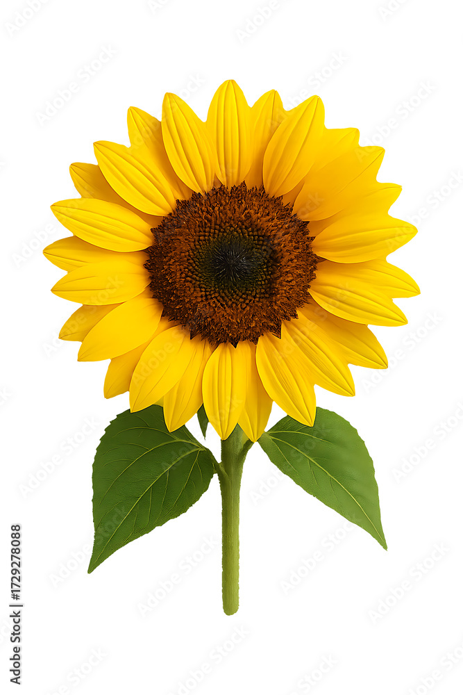 Obraz premium Sunflower High quality Realistic image.