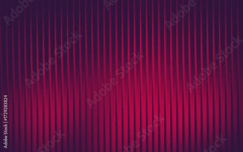 Illustration of abstract purple background with vertical lines and gradient effect