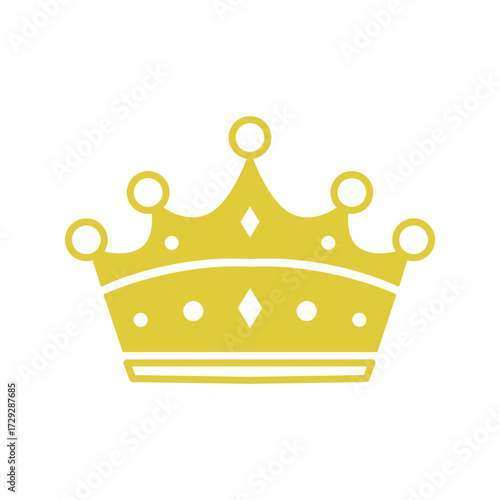 A set of royal gold crown vectors and luxury jewelry illustrations as a symbol of king and queen power
