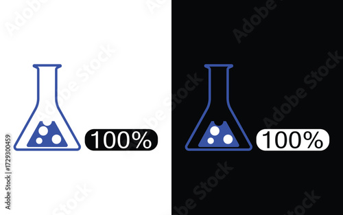 “Chemical-Free Icon Set – Organic, Safe, and Eco-Friendly Product Symbols for Packaging, Web, and Infographic Design
