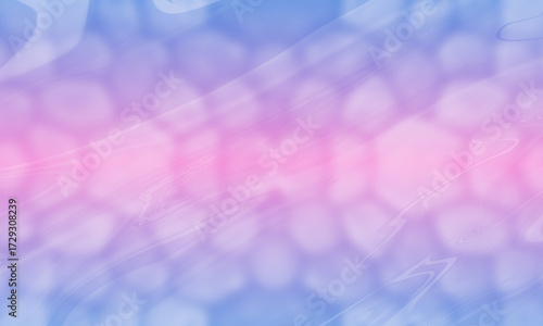 Soft Abstract Pastel Texture Background with Pink and Blue Bokeh Pattern