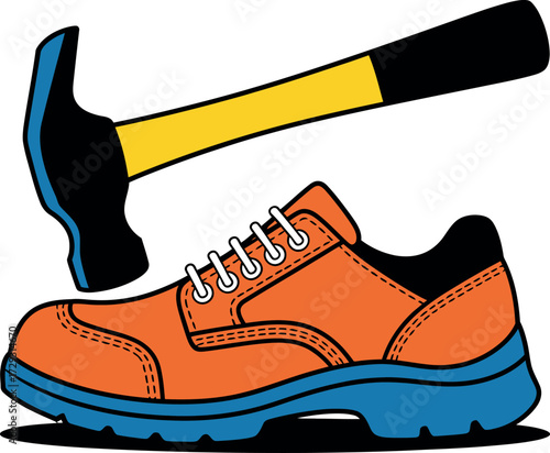 Find safety shoes hammer resistant footwear for construction work