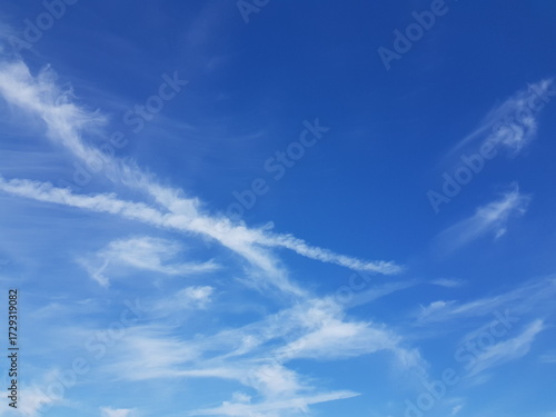 blue sky background with white clouds, nature cloud blue sky background.