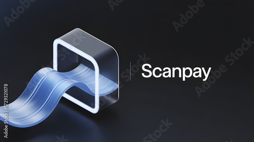 Abstract 3D rendering of a 