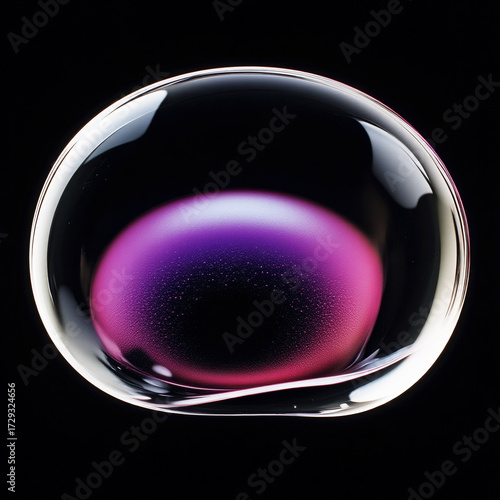 abstract close up oil water bubbles drops macro clear liquid black background