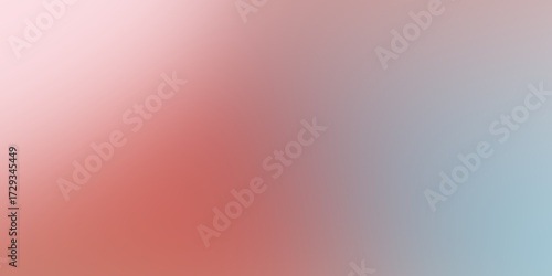 Canvas Print A soft and subtle gradient background transitions smoothly from a warm pink hue to a cool, desaturated blue creating a serene and tranquil atmosphere