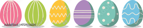 hand drawn style egg row vector ai eps png jpeg perfect for greeting cards crafts and printable designs