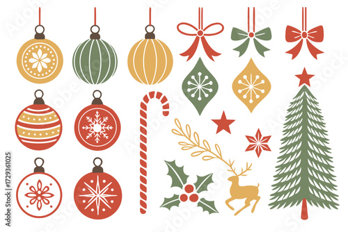  christmas ornament, holiday ornament, assorted ornaments, decorative ornaments, christmas decor, winter decor, seasonal decor, holiday decor, festive decorations, colorful decorations, assorted dec