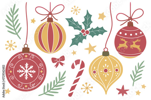  christmas ornament, holiday ornament, assorted ornaments, decorative ornaments, christmas decor, winter decor, seasonal decor, holiday decor, festive decorations, colorful decorations, assorted dec