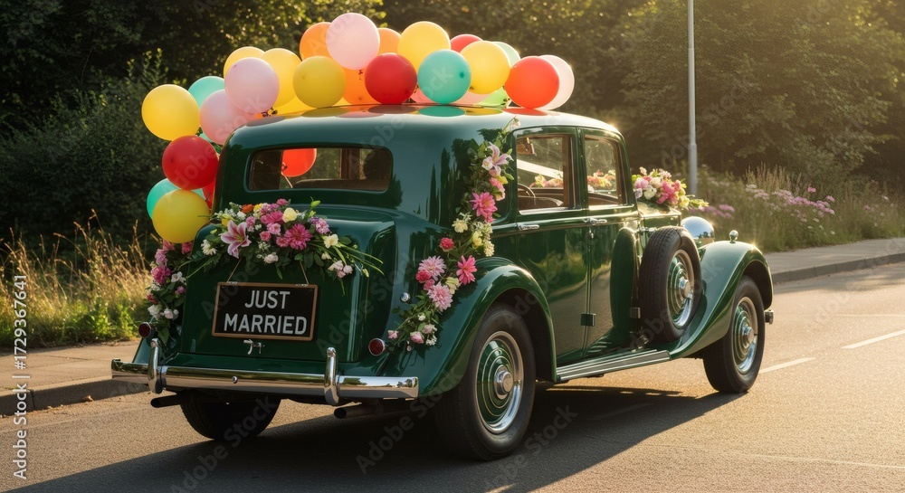 Obraz premium Vintage Car with