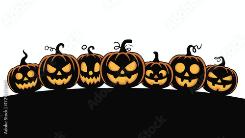 Spooky Halloween Pumpkins