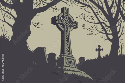 gothic cross, metal cross, ornate cross, religious symbol, medieval style, aged metal texture, dark and moody, dramatic lighting, mystical, spiritual