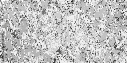 Abstract grayscale textured background with jagged lines and speckled patterns