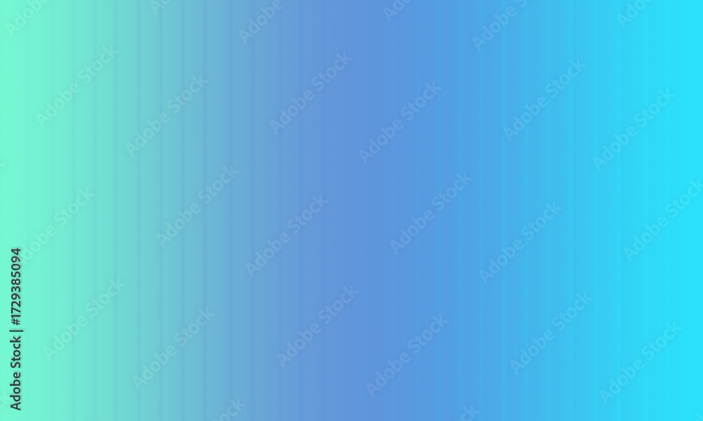 Fototapeta premium A vibrant, smooth vertical gradient background transitioning from a soft mint green to a bright cyan blue.