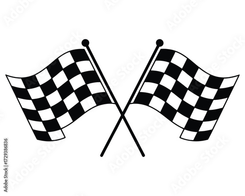 Checkered Flags A Symbolic Representation of Victory and Racing