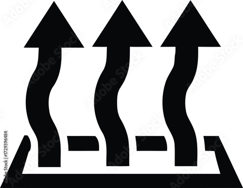 Air conditioning symbol. Climate control concept, house cooling, comfort living. Conditioner vector icon set. Conditioner with fresh air