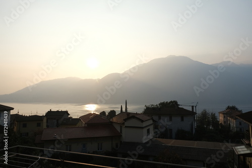 Epic Como lake view in November