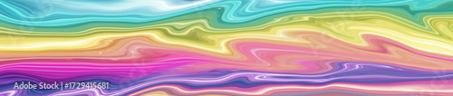  Abstract colorful background with swirling liquid paint effect and smooth blended transitions of colors