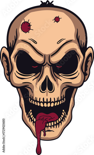 Spooky Skull