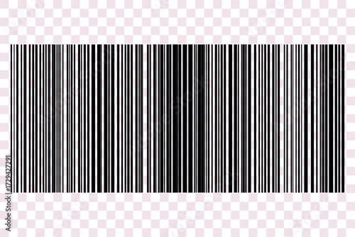 Barcode isolated on white background. Code stripes sticker. Barcode labels, customers qr code.