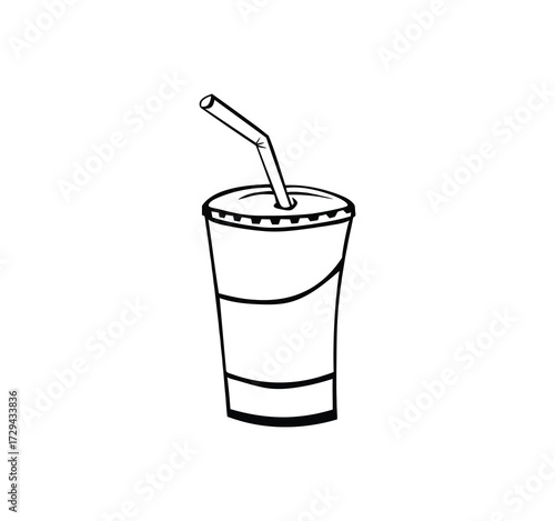Drinks Line Icons Outline Set. logo, Juice Bottle, Chocolate Drink, Planter's Punch, Ice Bucket with Bottle, Last Word Cocktail, Sidecar Drink, Pomegranate Martini, Beer Mug, and More are Included in 