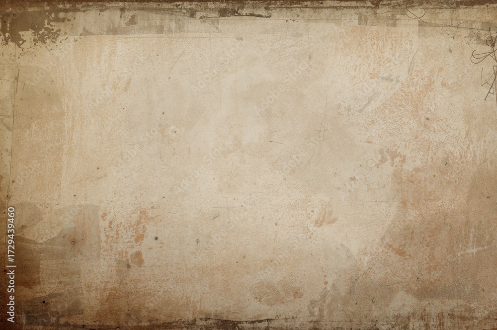 Naklejka premium Distressed backdrop featuring an area reserved for text or visuals, premium art quality