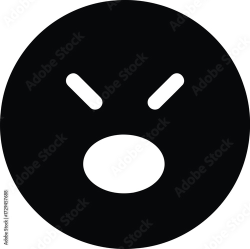 Emoticon Icon Collection. A selection of colorful flat-style emoji faces featuring smiles, happy faces, sad faces, angry faces, and surprised faces. Vector illustration of a simple line and a smiling 