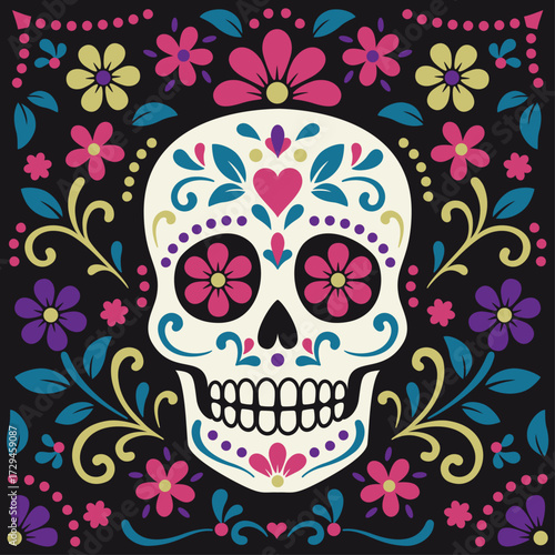 Day of the Dead skull