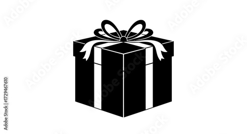 A Surprise Gift Box Tied With a Bow A Thoughtful Present For Someone Special A Beautifully Wrapped Package Waiting To Be Opened Celebrating An Occasion