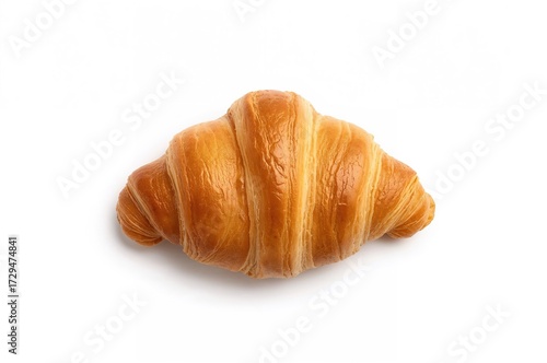 Top view of a freshly baked...