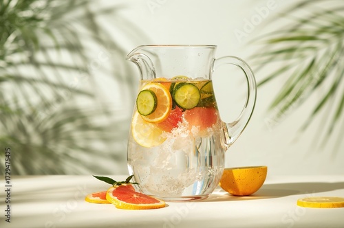 Refreshing infused water fe...