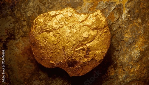 Gold extracted from a bird ...