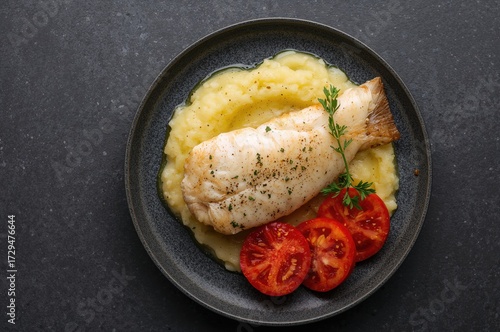Oven-Baked Cod with Mashed ...
