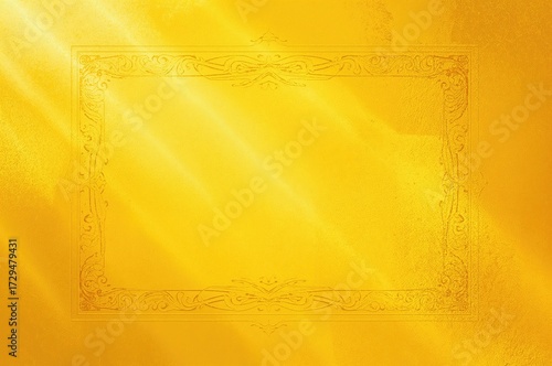 Shadowed Frame with Golden ...
