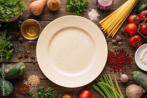 Natural spices and fresh pr...